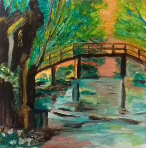 Marais poitevin le soir